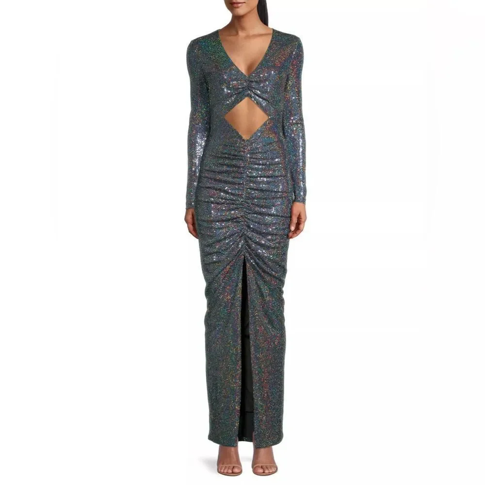 NWOT AIIFOS LONG DRESS/ size small - Picture 5 of 8